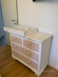 Fasciatoio bianco stile shabby