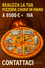 Attrezzature per ristorante chiavi in mano 8 pz