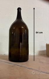 Bottiglione vetro alto 64 cm