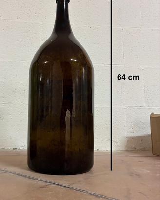 Bottiglione vetro alto 64 cm