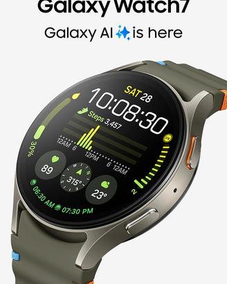 Samsung Galaxy Watch 7, 40mm, Verde