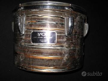 batteria VOX timpano e tom vintage tipo hollywood