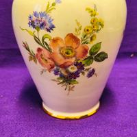 Vaso porcellana anni 50 floreale 