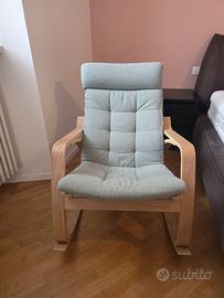 Poltrona a dondolo Ikea