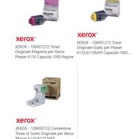 Xerox 6110 - toner e vaschetta recupero toner