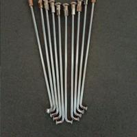 10 raggi per ruota 160*4 mm testa curva 90°