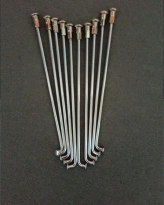 10 raggi per ruota 160*4 mm testa curva 90°