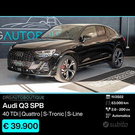 Audi Q3 SPB 40 TDI quattro S tronic line edition I