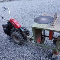 Falciatrice taglia legna 