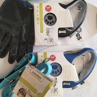 Collari estensibile max20kg/35+Guinzaglio+Guanto 