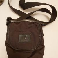 borsa tracolla LACOSTE marrone