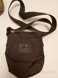 borsa tracolla LACOSTE marrone