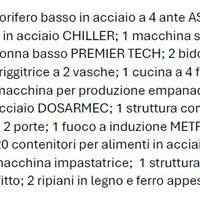 Attrezzatura per cucina professionale / laboratori