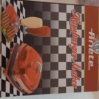 piastra per hamburger 