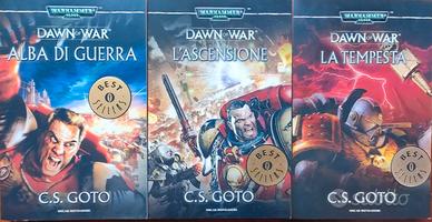 Libri Ciclo Warhammer Dawn of War ed. Mondadori