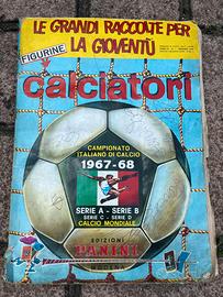 Album calciatori panini 1967/68 incompleto