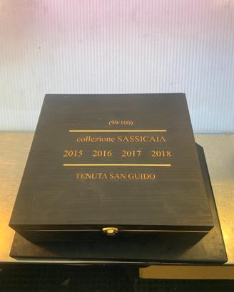 COLLEZIONE VERTICALE SASSICAIA NUMERATA
