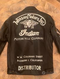 Giubbino in pelle moto Dainese