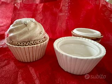 Cocotte ciotole muffin pirottini ceramica cupcake