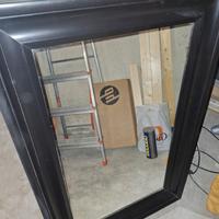 specchio ikea hemnes marrone scuro 60x90