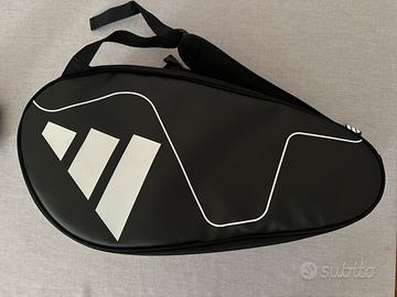 BORSA DA PADEL ADIDAS CARBON CONTROL NERA E BIANCA