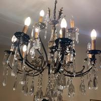 Lampadario cristallo a goccia