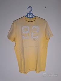 T shirt Abercrombie gialla