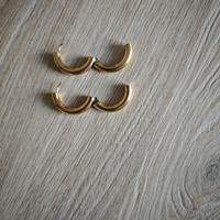 Orecchini dorati donna