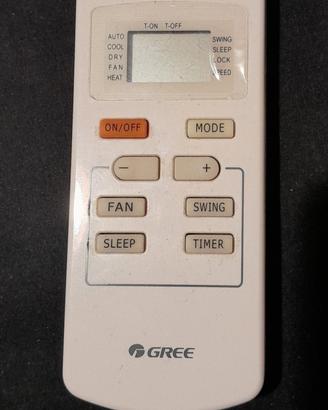 Telecomando condizionatore Gree