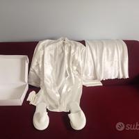 Kit Sposa vestaglia, sottoveste e ciabatte NUOVO