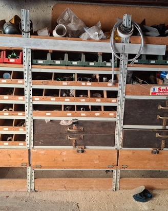 scaffalatura per fugone