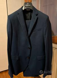 Abito blu completo italiano Manuel Ritz