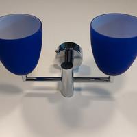 Lampada parete Fontana Arte mod. 006/2 blu