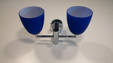 Lampada parete Fontana Arte mod. 006/2 blu