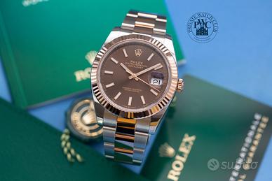 Rolex 126331 Nuovo Oro rosa Chocolate PERMUTE