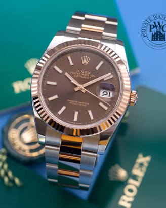Rolex 126331 Nuovo Oro rosa Chocolate PERMUTE