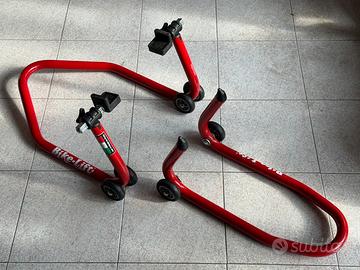 Coppia cavalletti moto Bike-Lift