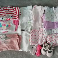 Lotto abbigliamento 3-6 mesi