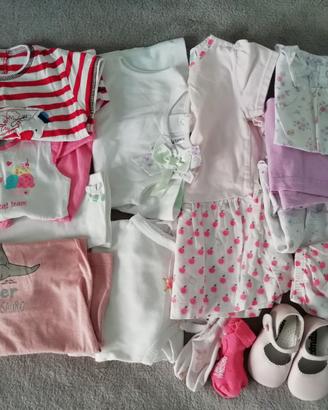 Lotto abbigliamento 3-6 mesi