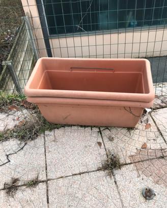 cassetta per fiori lunghezza 79 cm