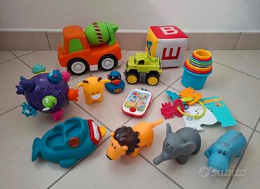 Lotto giocattoli infanzia