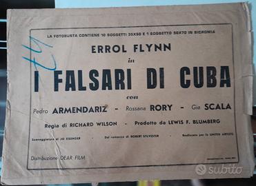fotobuste film i falsari di cuba 1957