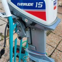 Evinrude 15 cv 2 tempi gambo corto