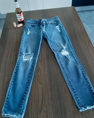 JEANS STRAPPATI DONNA FLAVIO CASTELLANI