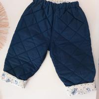 Pantaloni imbottiti blu