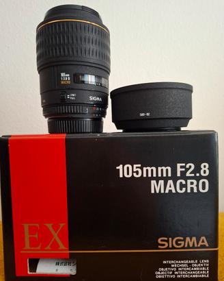 Obiettivo Sigma 105mm F2.8 D EX Macro x Nikon