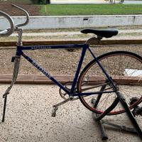 Bici con rulli