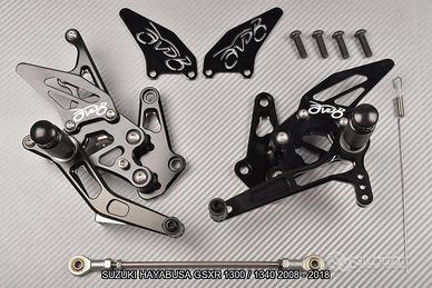 Pedane arretrate SUZUKI HAYABUSA 1300 2008 - 2018