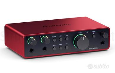 FOCUSRITE Scarlett 2i2 (4th Gen) scheda audio