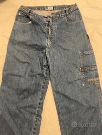 Baggy jeans larghi uomo 36 Homeboy R Kelly hip hop